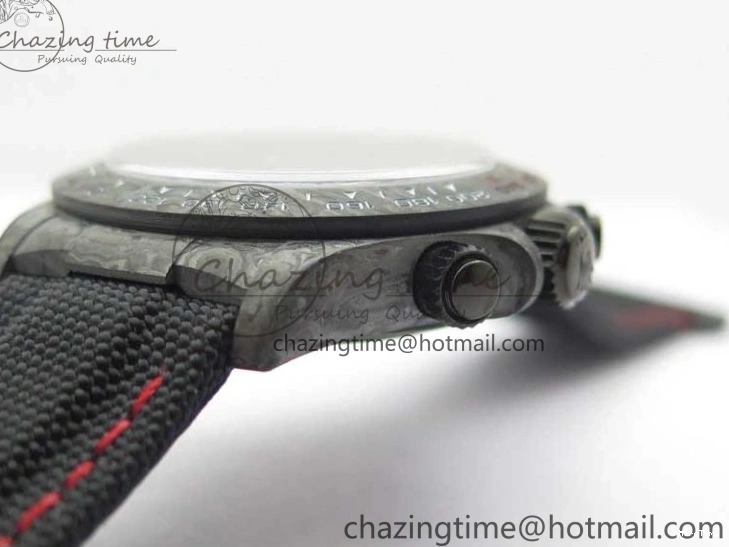 MiroTime 0104 Daytona DIW Carbon Noob 1:1 Best Edition Black Dial on Nylon Strap SA Modern 2611